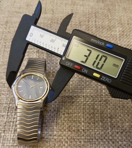 ✅ EBEL -Gold & Steel Swiss Wristwatch - Quartz - Unisex - Elegant ✅ - Picture 10 of 19