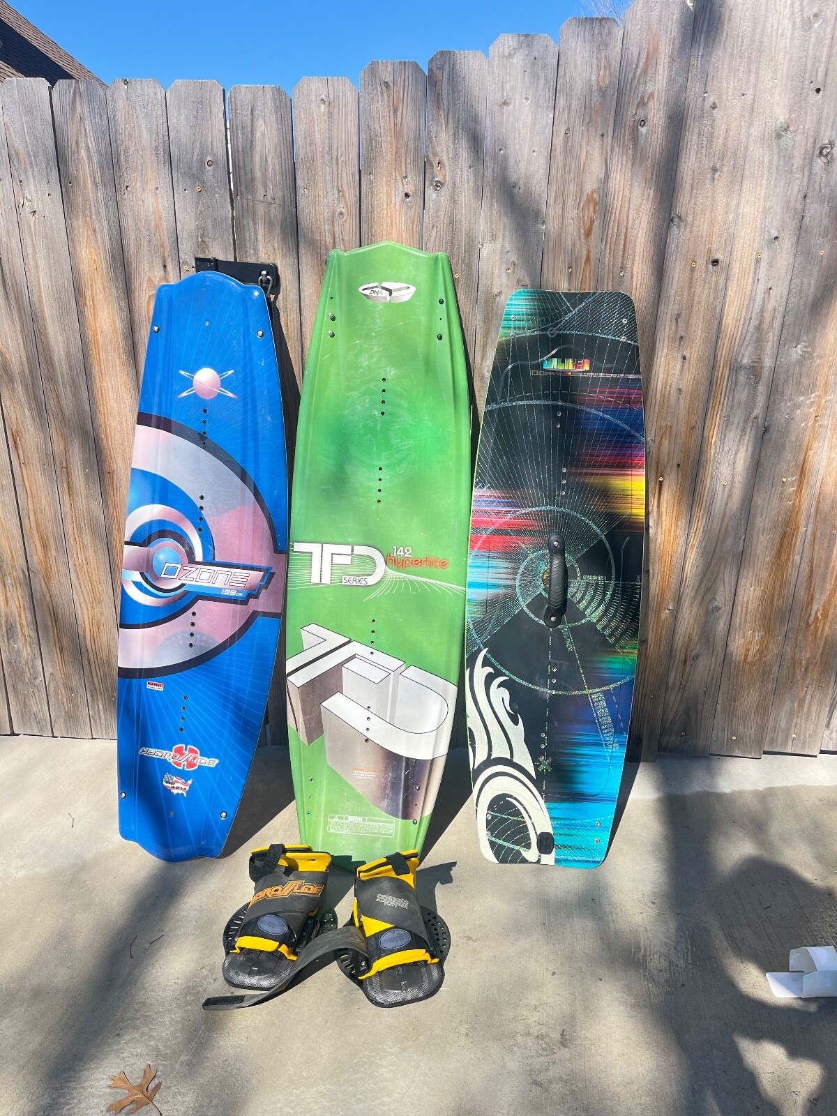 3 Wakeboards and Bindings for sale! eBay