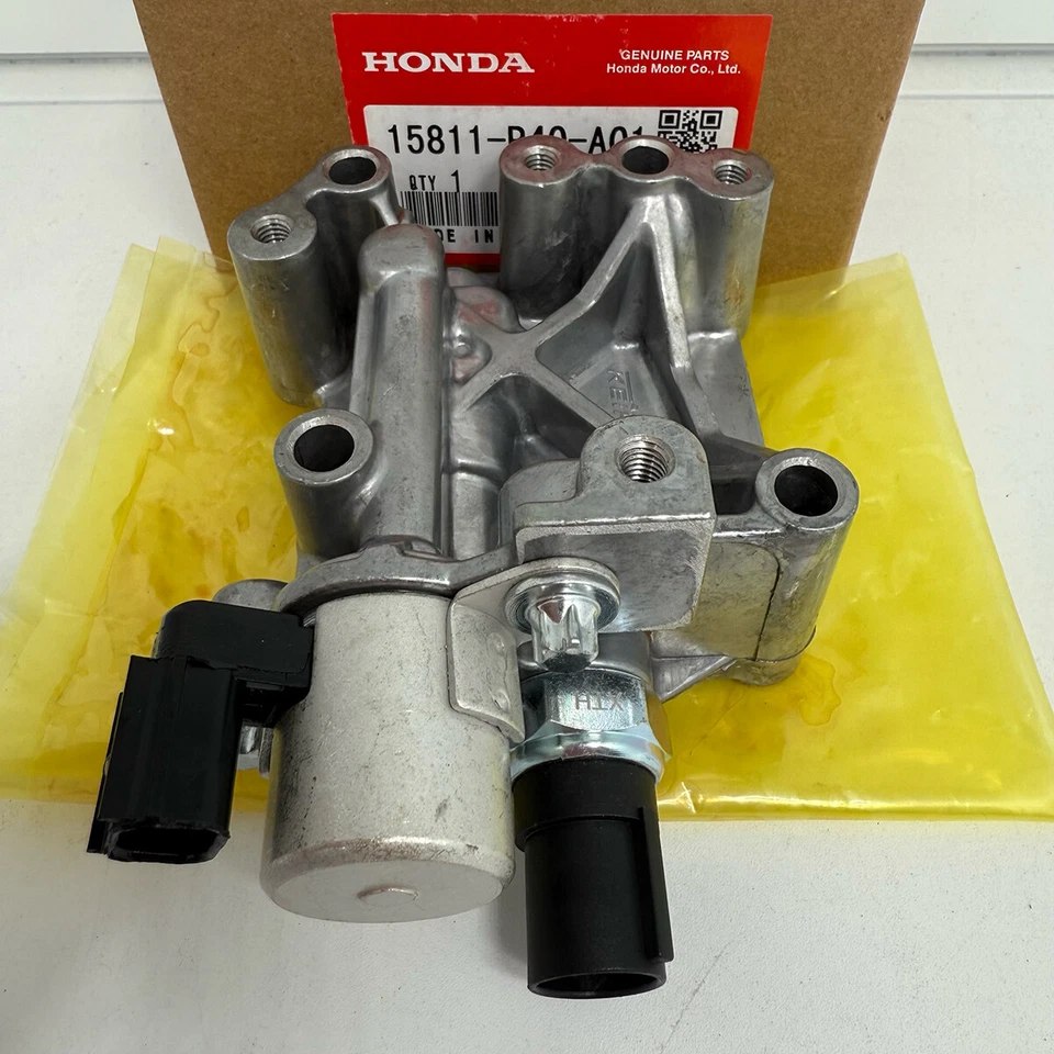 Solenoide VVT de distribución de válvula variable Honda 15811-R40-A01 para Accord Civic Acura Foto 4 de 4
