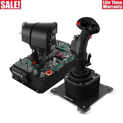 WINWING Orion2 StrikeAce E Metal Throttle with Grip + NavyAce Metal Joystick