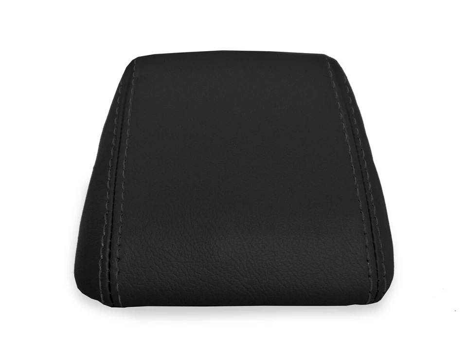 Se adapta a Scion TC 2005-2010 PVC cuero consola central tapa reposabrazos cubierta negra Foto 2 de 4