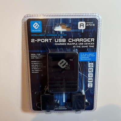 USB Charger 2 Port Multiple Device Charger New Power OBO