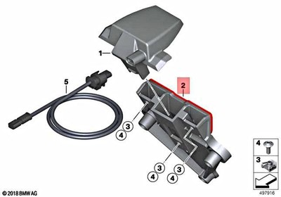 Genuine BMW K67 0E23 Base support system 63218525575 | eBay