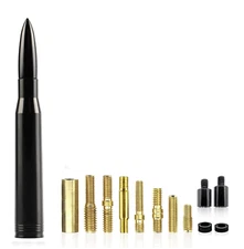 50 Cal Bullet Antenna for Ford F150 Chevy Silverado GMC Sierra Dodge RAM Truck