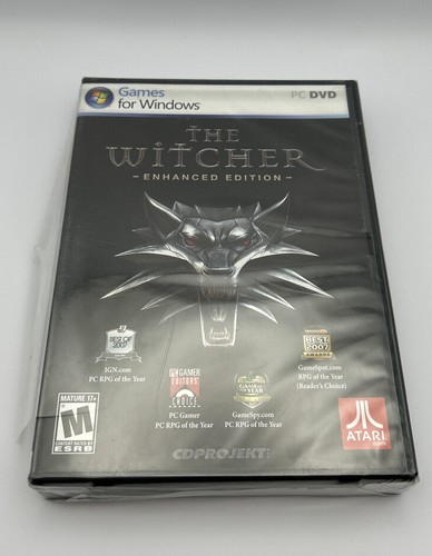 The Witcher 2: Enhanced Edition PC - Version Française Complète - Notice + Carte