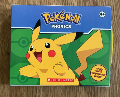 Pokemon Phonics books (12 easy-to-read books) NEW in carrying case