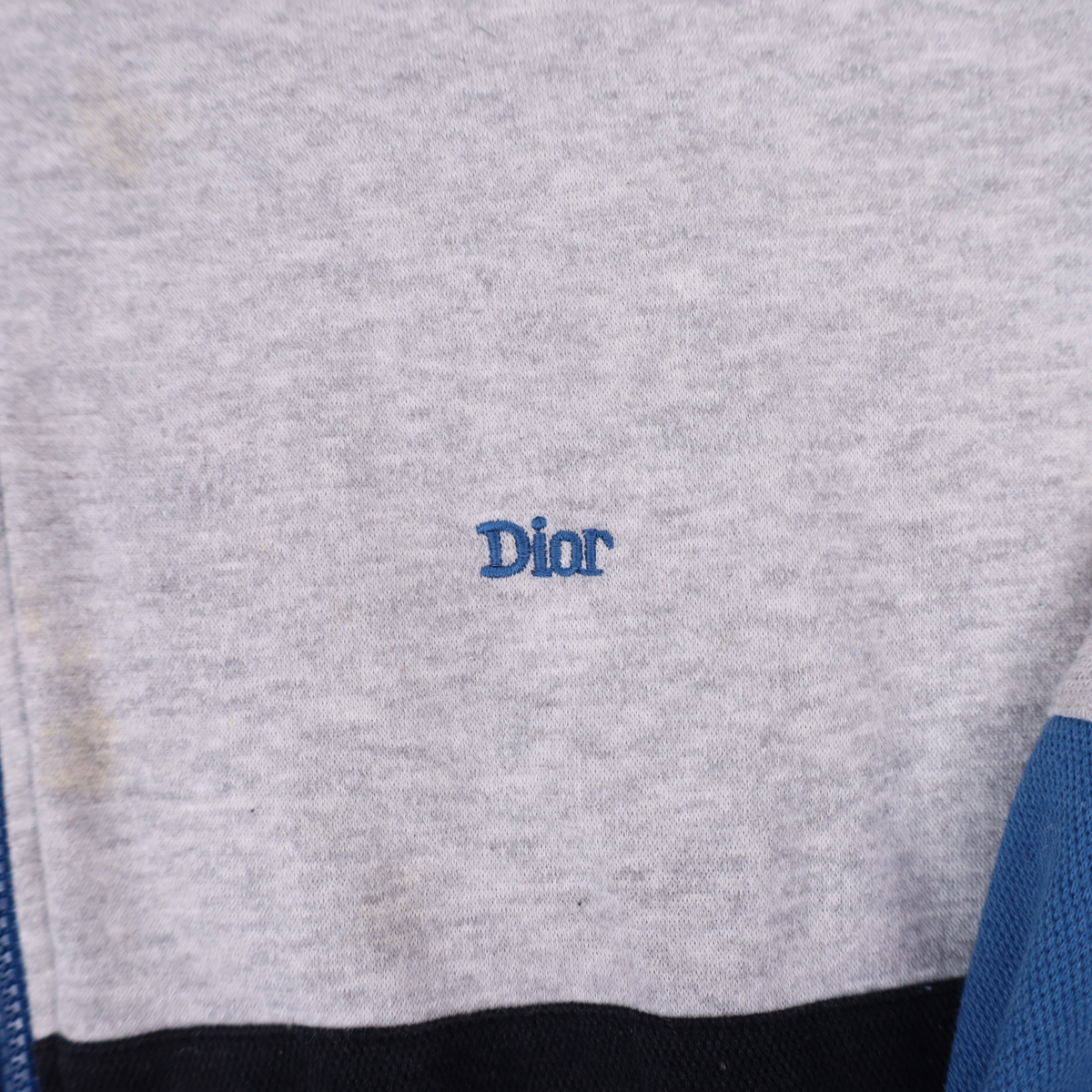 Vintage Christian Dior Mens Medium Track Jacket Blue / Gray | eBay