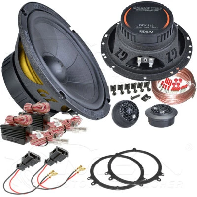 GROUND ZERO LAUTSPRECHER für AUDI A6 C5 / 4B 1997-2006 Front Heck Tür 150W #AJDX