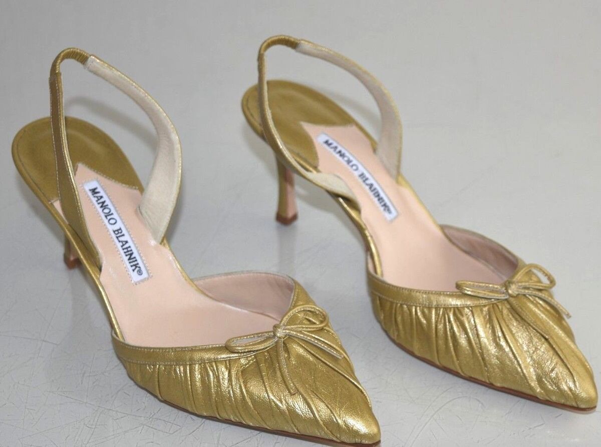New Manolo Blahnik RAGANGISLI 70 Carolyne Pump Leather New Manolo Blahnik RAGANGISLI 70 Carolyne Pump Leather