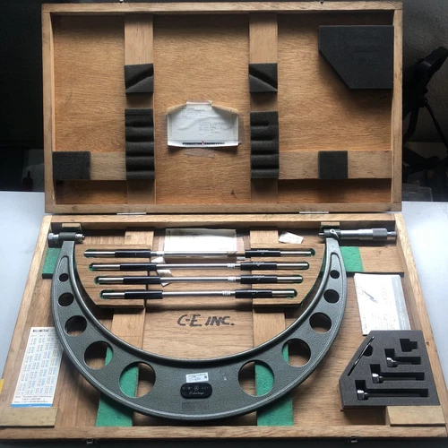 Mitutoyo No 104-152 12-16” Outside Micrometer .001” With Standards 