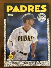2021 Update 1986 Baseball Platinum Anniversary #86B-46 Wil Myers /70