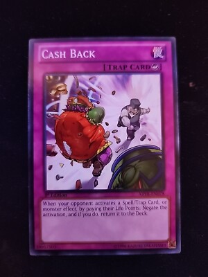 sell yugioh cards for cash Cash Back - 1st Edition - Yugioh Trap Card - Vintage