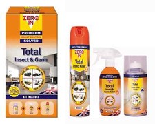 Zero In Total Insect Germ Killer Kit Wasps Ants Flies Mosquitoes All In One Kit