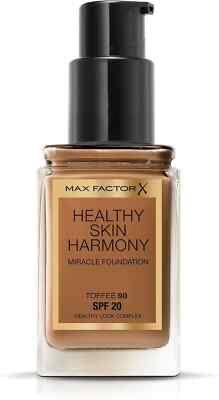 Max Factor Healthy Skin Harmony Foundation   90 Toffee, 30 ml, LSF 20