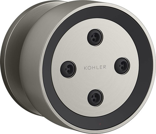 Kohler K-26299-G-BN Statement Round Brass Shower Body Spray, Brushed Nickel NEW