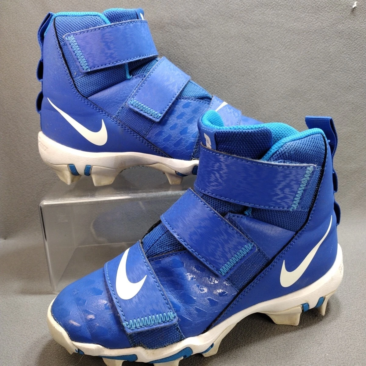 Blue youth outlet football cleats