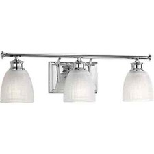 Lucky Collection 24 in. 3-Light Polished Chro...