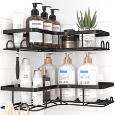 Corner Shower Caddy - 2 Pack, Adhesive Shower Organizers, Rustproof Stainless...