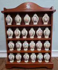 Bradford Exchange Collectible Angel Spice Rack with 23 Jars -  2000 service