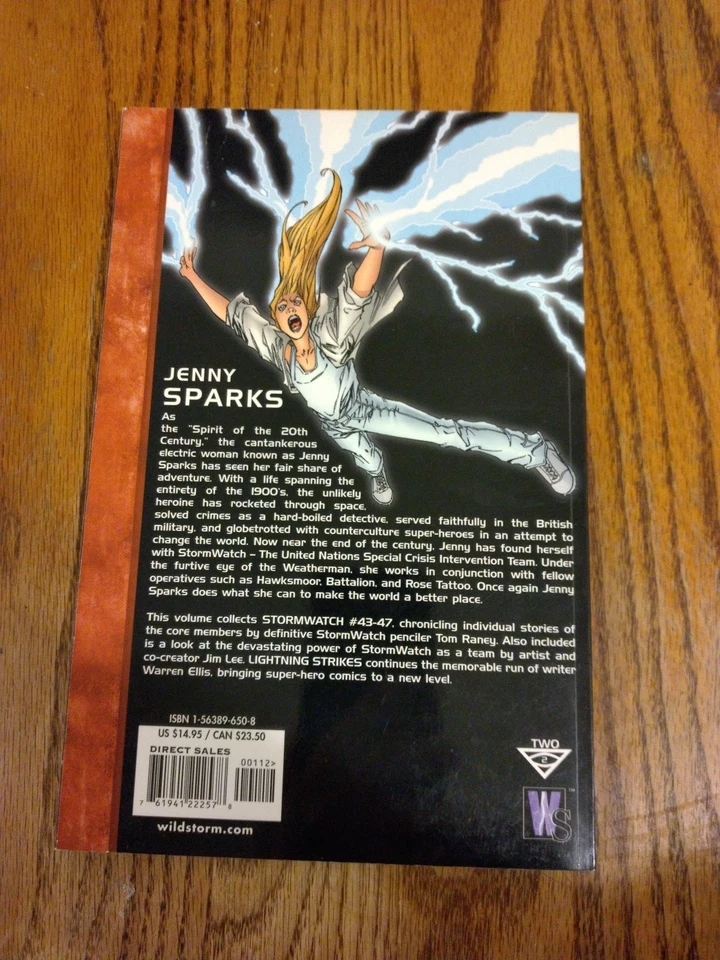 Storm Watch Lifting Strikes de Warren Ellis, Tom Raney y Jim Lee novela gráfica Foto 2 de 2