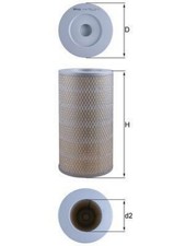 Filtro de aire MAHLE para TOYOTA METROCAB Hiace IV V Taxi COMMUTER V 1780175020