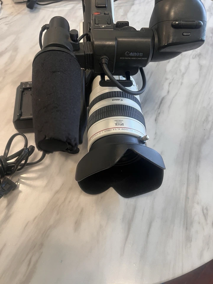 佳能 XL2 3CCD MiniDV 数码摄像机 – 变焦镜头 – 已测试 – 无电池 — 第 3/4 张图片