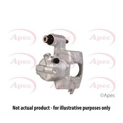 Apec Red Brake Caliper - LCA606N - Left - Matches or Exceeds OE Quality