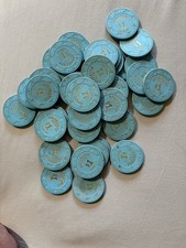 Twenty 20 Vintage 1 HORSESHOE CLUB RENO NEVADA CASINO CHIPS