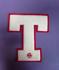 VINTAGE HIGH SCHOOL  LETTERMAN  VARSITY  "T"  PATCH -   SCRANTON - TECH BASEBALL — photo 1