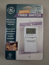 GE Digital Timer Switch GE5123B-71D Programma...