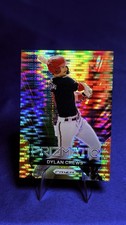 2024 Panini Prizm - Prizmatic Dylan Crews #4 Orange Pulsar Prizm /399 (RC)