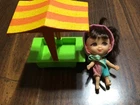 VTG 1965 Mattel Liddle Kiddles Millie Middle Doll, Outfit, Sandbox! CUTE!