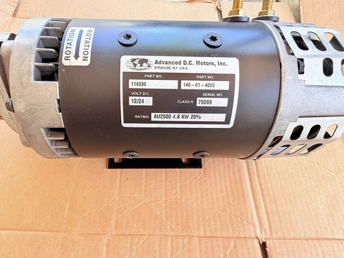 Advanced D.C Motor P/N: 114330 12/24 Volts - with Pump