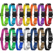 Puppy ID Collar -Identification Adjustable Collars for Newborn Dog Cat, Super...