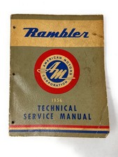 1956 AM American Motors Rambler Technical Service Manual