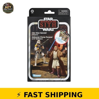 Star Wars Obi-Wan Kenobi & Clone Trooper Action Figures 3.75-Inch