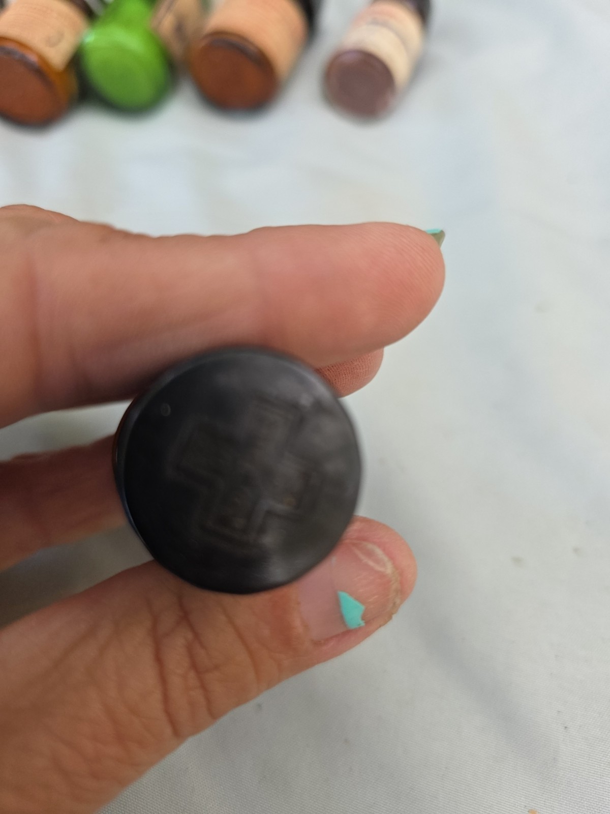 Merck & Co. glass bottle pilocarpine hydrochloride Vintage Set Of 2