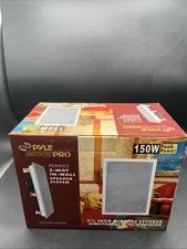Pyle 5.25in Two-Way In-Wall Speaker System PDIW55
