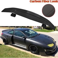 46 Rear Trunk Spoiler Racing Gt Lip Wing Carbon Fiber For Saturn Sc2 Sedan 46 Rear Trunk Spoiler Racing Gt Lip Wing Carbon Fiber For Saturn Sc2 Sedan