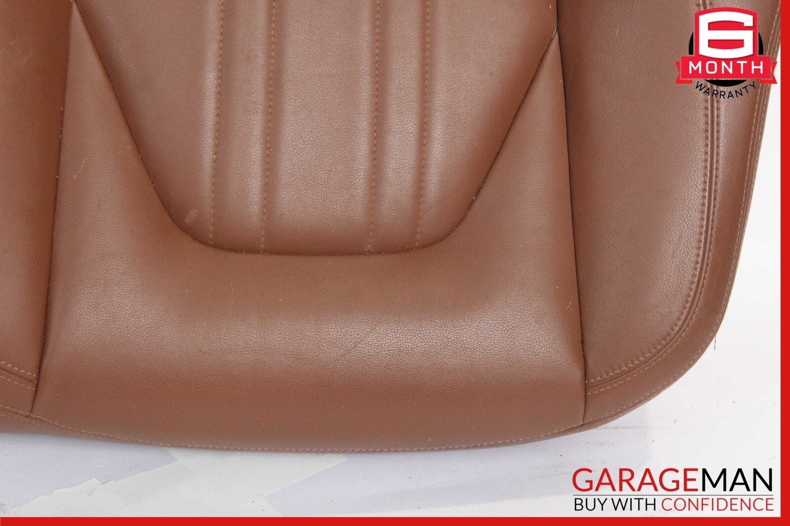 14-17 Maserati Ghibli M157 Rear Bench Lower Bottom Seat Cushion Cover Brown OEM