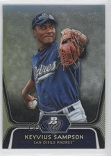 2012 Bowman Platinum Prospects Refractor Keyvius Sampson #BPP60 0a7