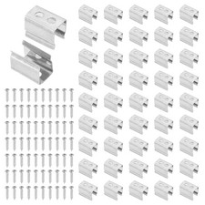 70Pcs Neon Rope Light Mounting Brackets for 4...