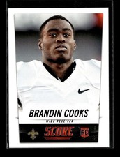 Brandin Cooks RC: 2014 Score Rookie Card #342. rookie card picture