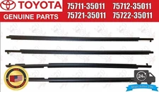 TOYOTA Genuine 4Runner 10-21 Door Belt Molding Weatherstrip Front & Rear 4set