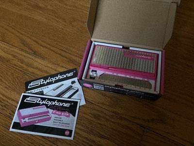 Pink Stylophone S-1 Portable Pocket Electronic Synth