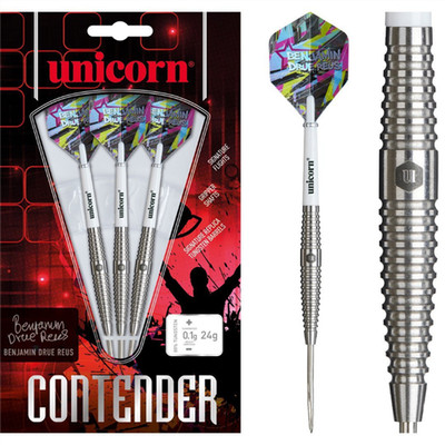 Unicorn Contender Benjamin Drue Reus Steeldart 24g (Steel Dart) NEU