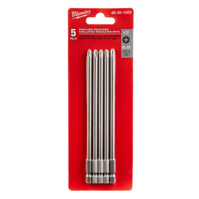 48-30-1000Milwaukee Tool 5Pk Pr2 Collator Bits 
