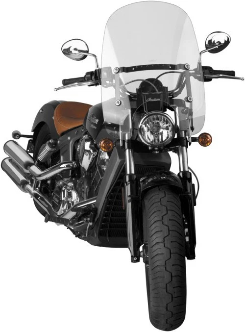 Parabrisas de liberación rápida National Cycle Spartan - transparente para motocicleta bicicleta de calle Foto 2 de 4