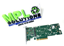Dell BOSS-S1 Dual M.2 SSD PCIe Low Profile Storage Adapter with screws 72WKY