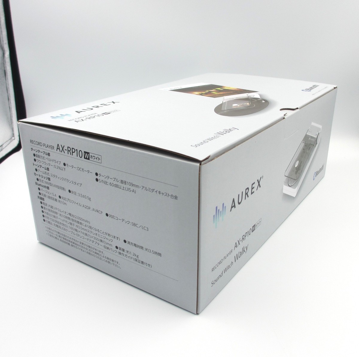 Toshiba AUREX AX-RP10 Portable Record Player Bluetooth NEW From